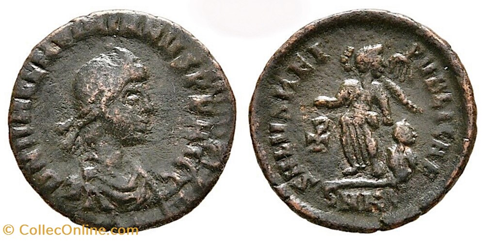 monnaie antique av jc ap romaine republicaine imperiale valentinien ii 375 392 cyzique ric 26 a 2