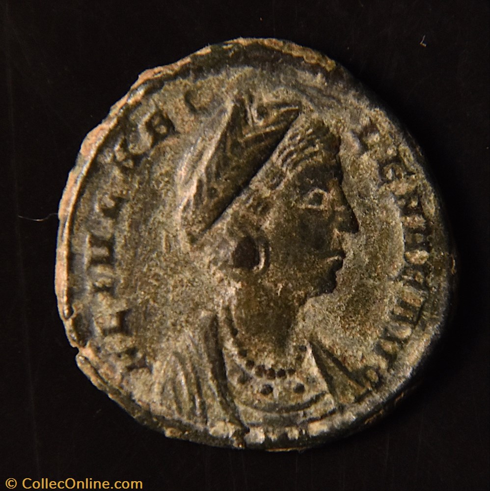 Helena, mère de Constantin Ier AD 328-329. Constantinople RIC 33 2 monnaie antique av jc ap romaine republicaine imperiale helena mere de constantin ier ad 328 329 constantinople ric 33