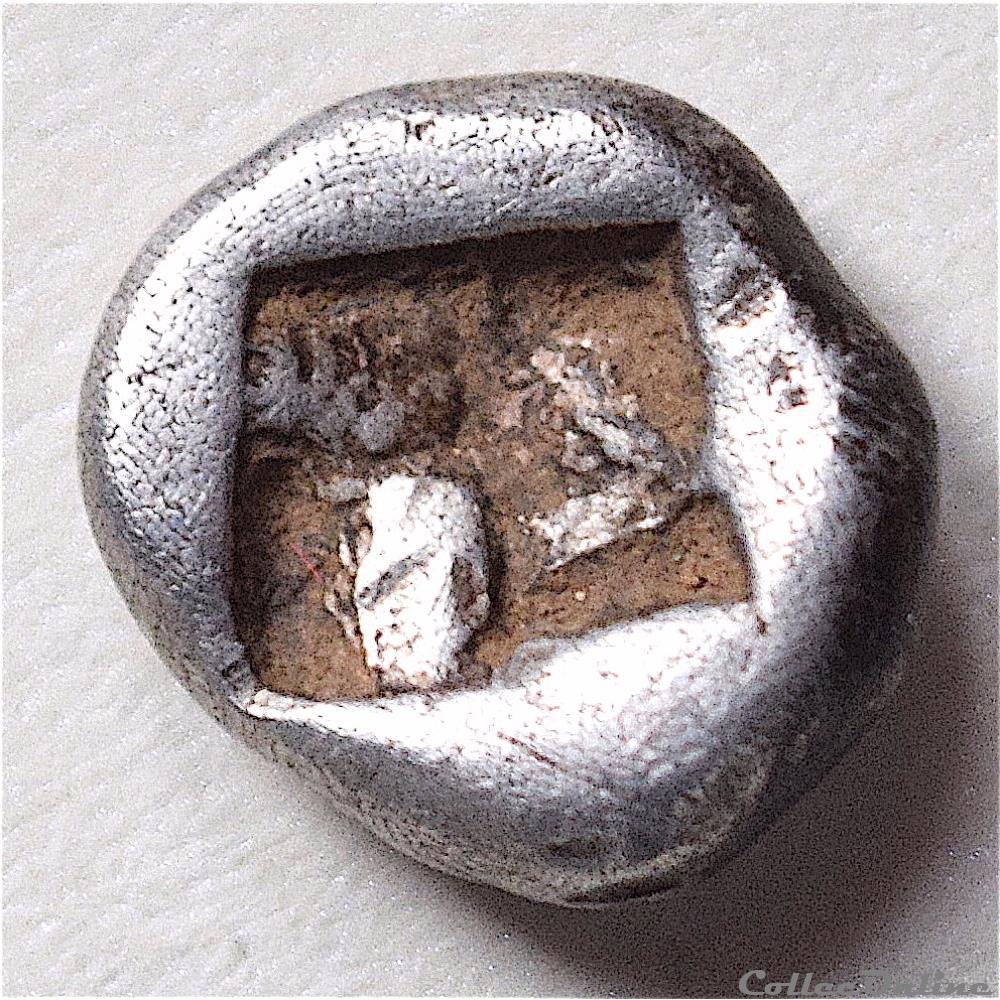 "Phocée" Obol & Diobol (510 - 494 av.jc) 5 monnaie antique ap grecque phocee obol diobol 510 494 av jc