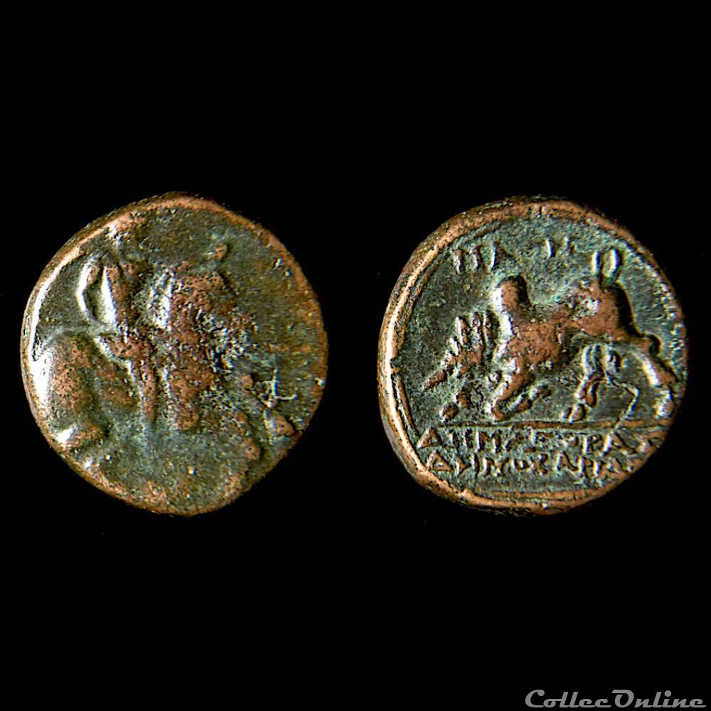 IONIE, MAGNESIE DU MEANDRE, AE bronze, 3e s. av. J.-C. monnaie antique jc ap grecque ionie magnesie du meandre ae bronze 3e s av j c