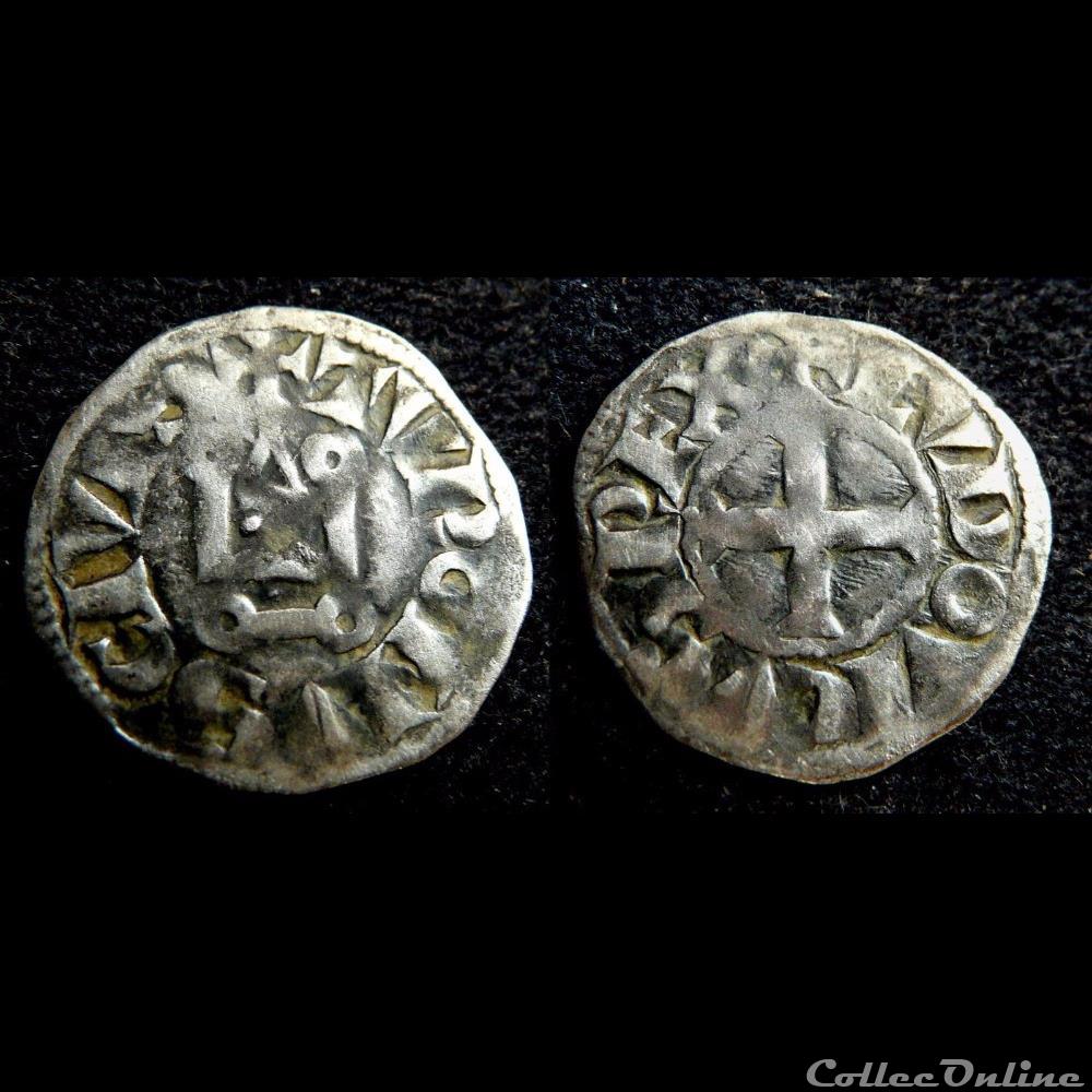 Denier tournois (1245) de Louis IX dit "St Louis" (1226 - 1270 ) monnaie france royale denier tournois 1245 de louis ix dit st louis 1226 1270