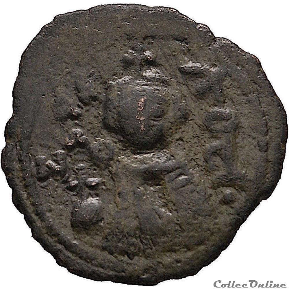 Califat MU'AWIYA - 660-680 A.D. Homs (Emesa) Walker 1956, 57-72 "Type de buste impérial monnaie antique autre califat mawiya 660 680 a d homs emesa walker 1956 57 72 type de buste imperial