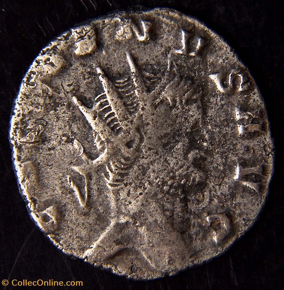 Gallien - Antoninien - Rome - RIC 280 2 monnaie antique av jc ap romaine republicaine imperiale gallien antoninien rome ric 280