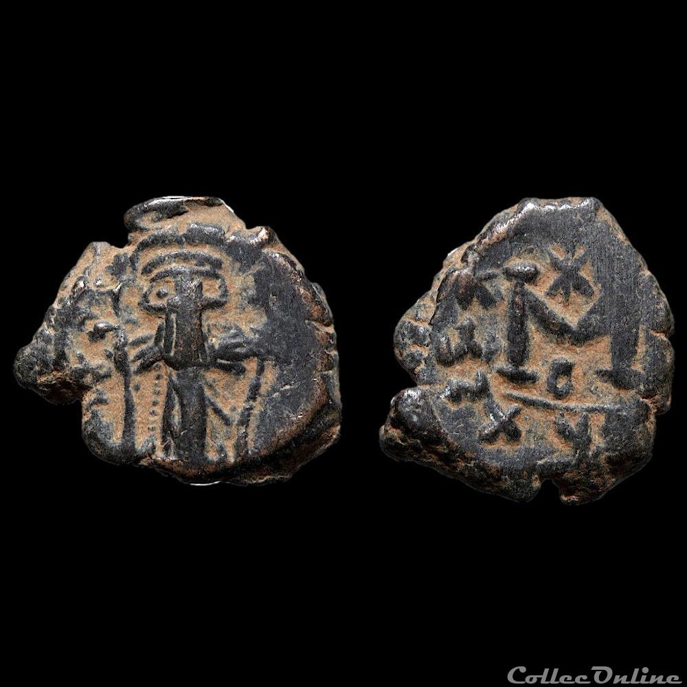 monnaie antique byzantine constant ii follis 630 668 sear 1008 mib 172b
