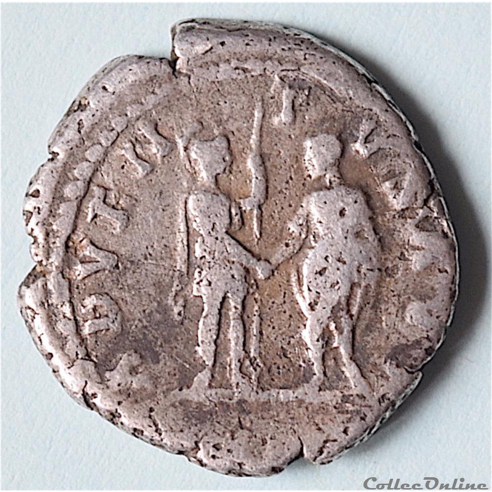 monnaie antique romaine hadrien denier ad 134 138 rome ric 227 var