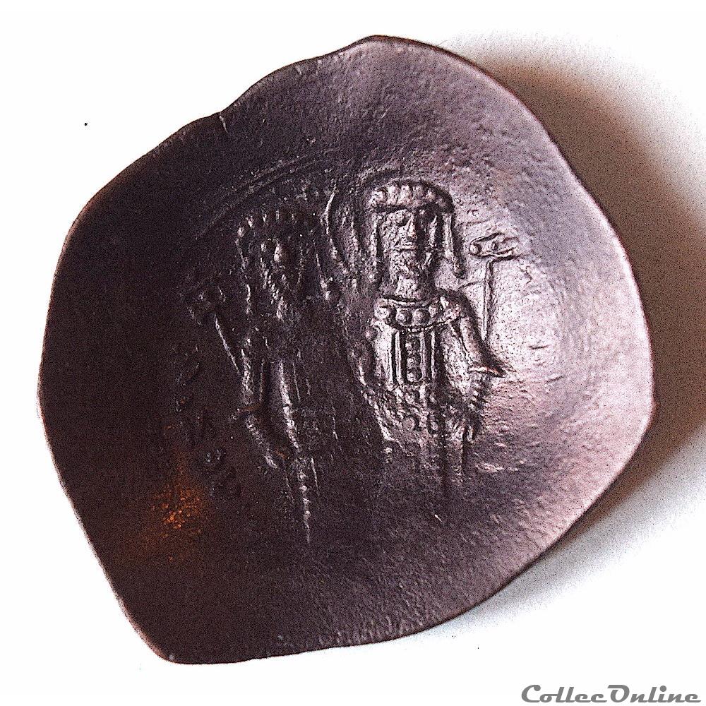 Alexis III "Ange" au Christ (1195-1204) Trachy monnaie antique byzantine alexis iii ange au christ 1195 1204 trachy