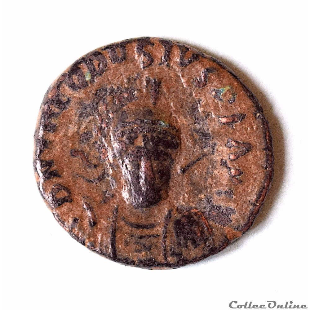 Théodose II Nummus avec Concordia émis à Antioche (402-450) monnaie antique romaine theodose ii nummus avec concordia emis a antioche 402 450