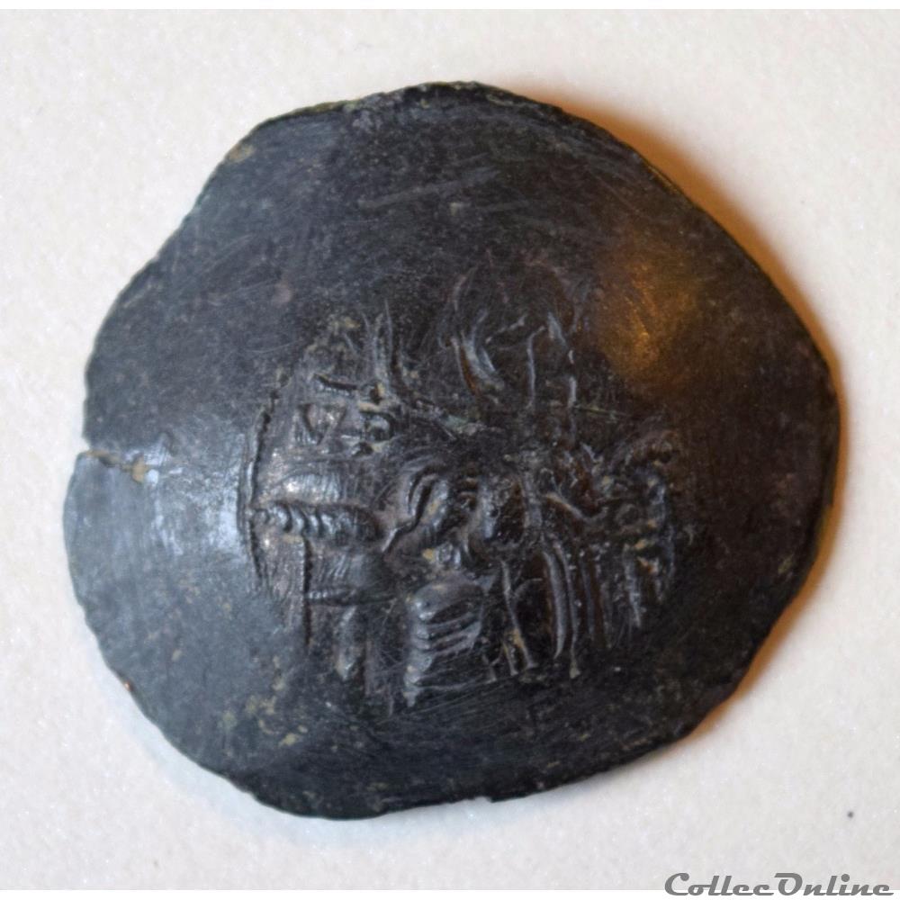 Manuel Ier "Comnène" (1143-1180) BILLON ASPRON TRACHY monnaie antique byzantine manuel ier comnene 1143 1180 billon aspron trachy