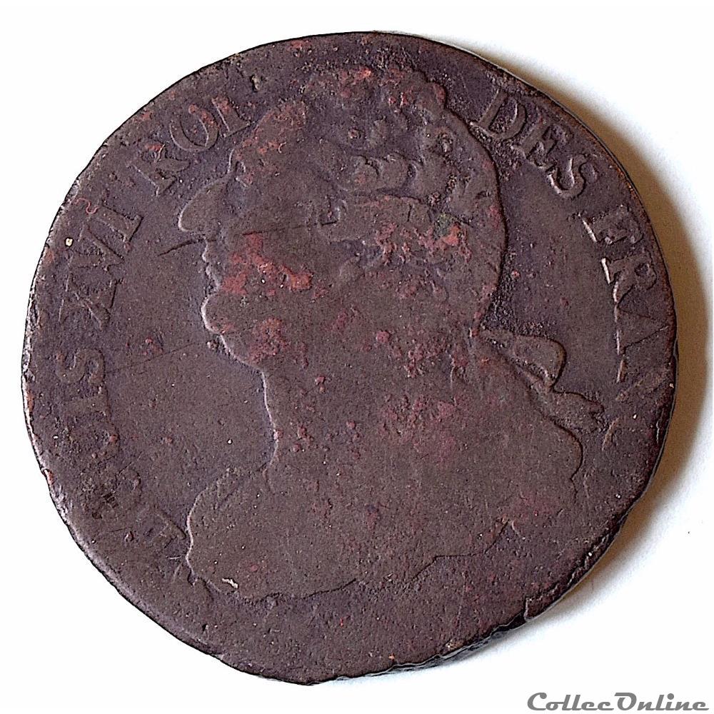 monnaie france royale louis xvi 2 sols au faisceau type francois 1792 a paris