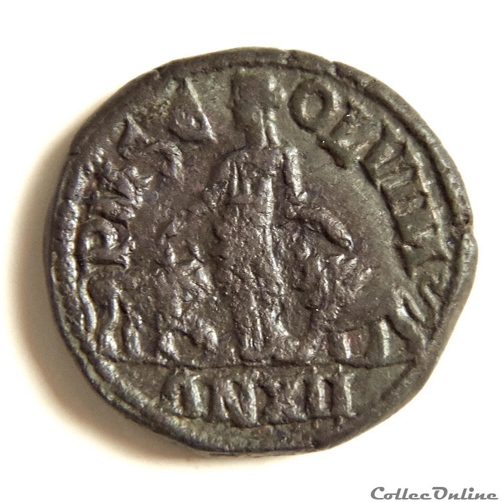 TRAJAN DÈCE Sesterce - VIMINACIVM - Date : an 12 3 monnaie antique av jc ap romaine provinciale trajan dece sesterce viminacivm date an 12