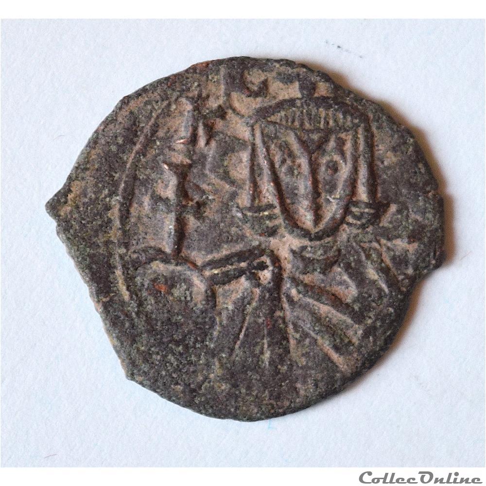 Leo V ou Léon V "l'Arménien" et Constantine (813 - 820 AD) Follis Syracuse monnaie antique byzantine leo v ou leon v armenien et constantine 813 820 ad follis syracuse