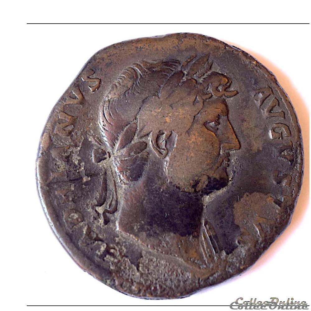 Hadrien (117 - 138) Sesterce - RIC II 632 - 3 monnaie antique romaine hadrien 117 138 sesterce ric ii 632