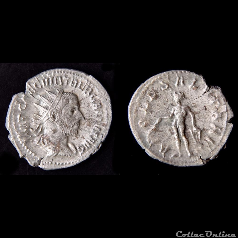 monnaie antique av jc ap romaine trebonien galle 251 253 caius vibius trebonianus gallus antoninien rome