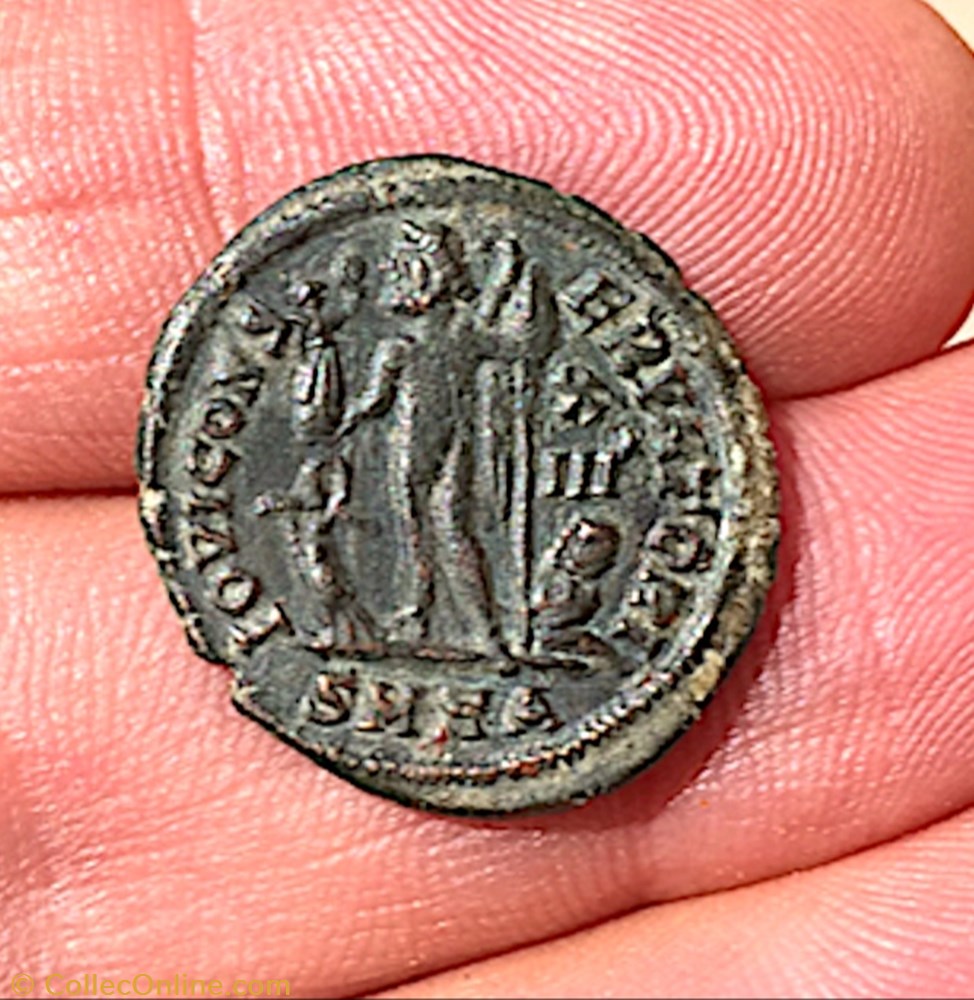 monnaie antique av jc ap romaine republicaine imperiale licinius ier 308 324 nummus ou follis heraclea ric 52