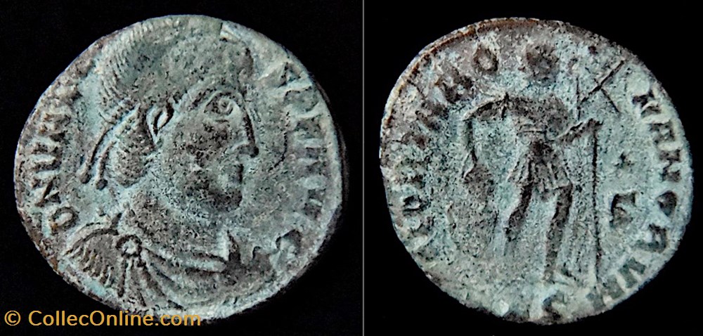 VALENS "Flavius Valens" Maiorina - 367 - 375 A.D SISCA RIC. 5b - C.11 monnaie antique jc ap romaine republicaine imperiale valens flavius valens maiorina 367 375 a d sisca ric 5b c 11