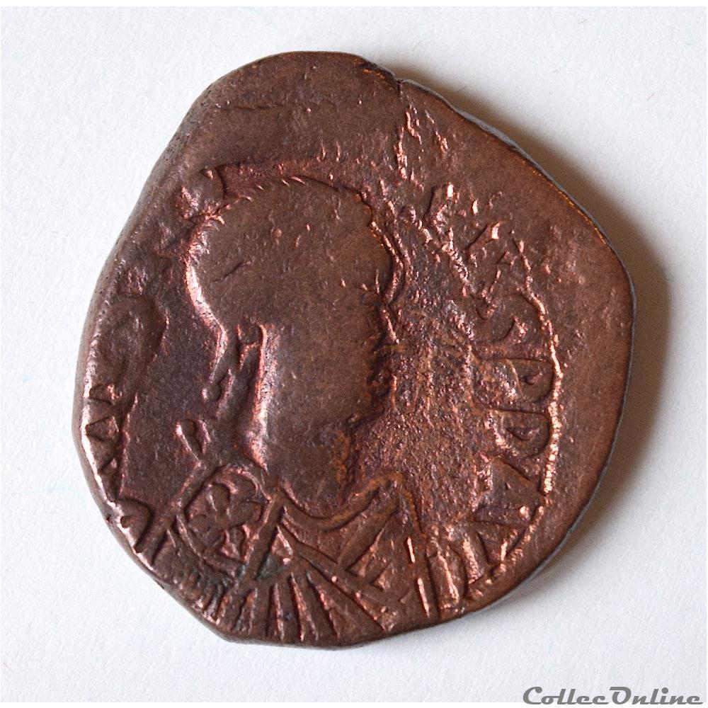 JUSTINIEN Ier (527-565) Follis Constantinople 2ème officine monnaie antique byzantine justinien ier 527 565 follis constantinople 2eme officine