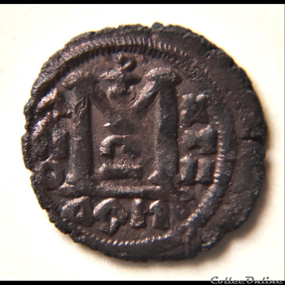 Califat MU'AWIYA - 660-680 A.D. Dimashq (Atelier de Damas) 3 monnaie antique autre califat mawiya 660 680 a d dimashq atelier de damas
