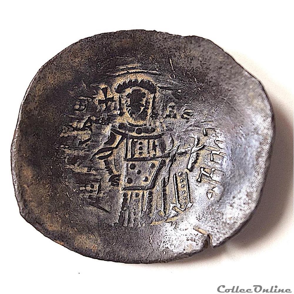 Isaac II Ange (1185-1195 et 1203-1204), Trachy Constantinople 4 monnaie antique av jc ap byzantine isaac ii ange 1185 1195 et 1203 1204 trachy constantinople