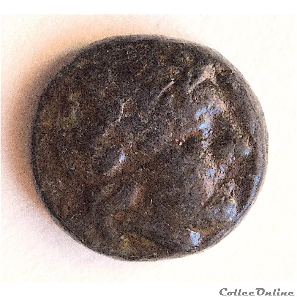 Troas Neandreia - 4ème siècle avant JC. Apollon / Maïs 3 monnaie antique grecque troas neandreia 4eme siecle avant jc apollon mais