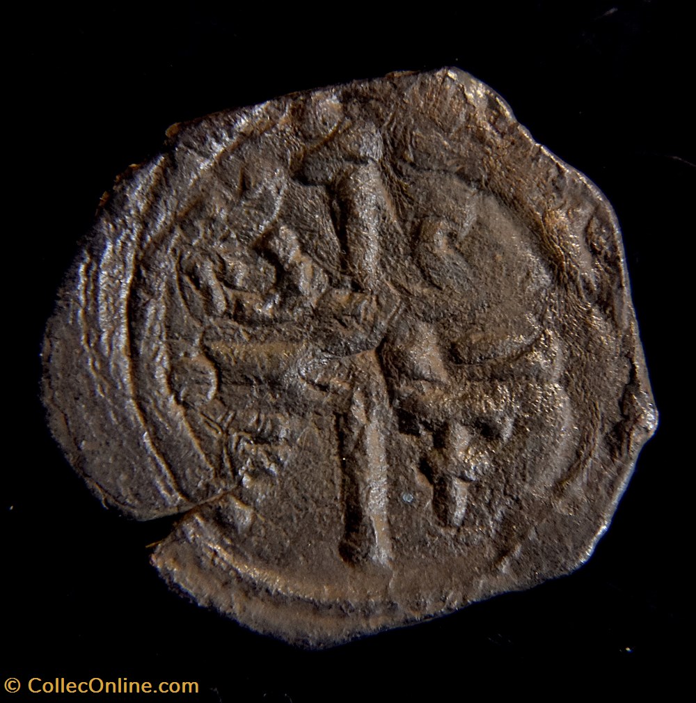 Tancrede, régent de Bohemond I prince d'Antioche avec la Sainte Lance (1101-1103 1104-1112) 3 monnaies europe medievale etats latins orient tancrede regent de bohemond i prince antioche avec la sainte lance 1101 1103 1104 1112