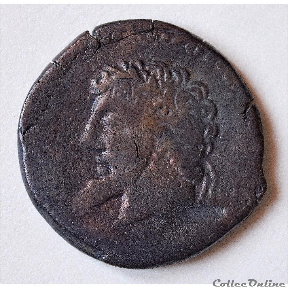 NUMIDIE - ROYAUME DE NUMIDIE - MASSINISSA ou MICIPSA Unité (Shekel) 200 - 150 av.jc monnaie antique grecque numidie royaume de numidie massinissa ou micipsa unite shekel 200 150 av jc