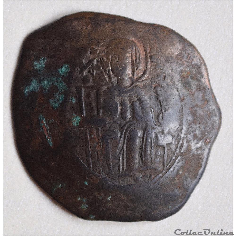 Isaac II Ange (1185-1195 et 1203-1204), Trachy Constantinople 3 monnaie antique byzantine isaac ii ange 1185 1195 et 1203 1204 trachy constantinople