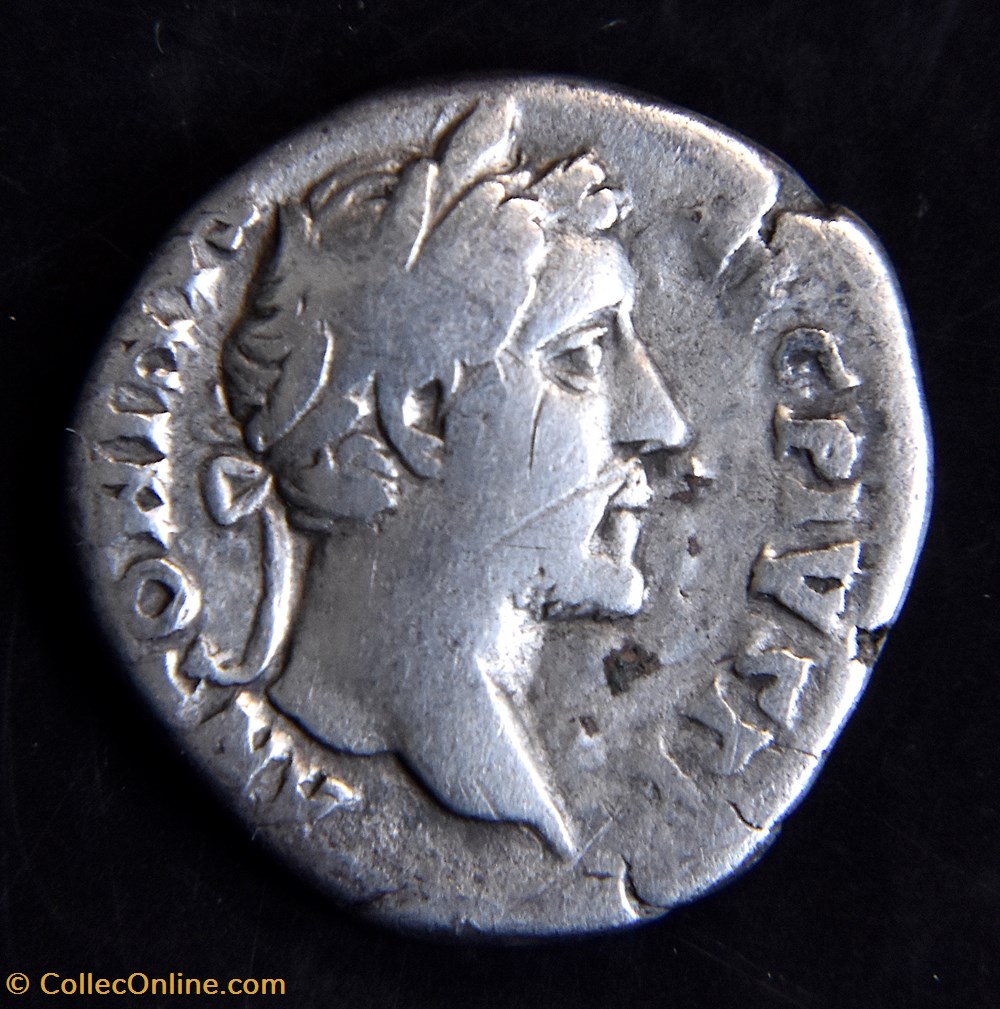 ANTONIN LE PIEUX(138-161) Denier - Rome - RIC.137 2 monnaies antiquite av jc ap romaines republicaines imperiales antonin le pieux 138 161 denier rome ric 137