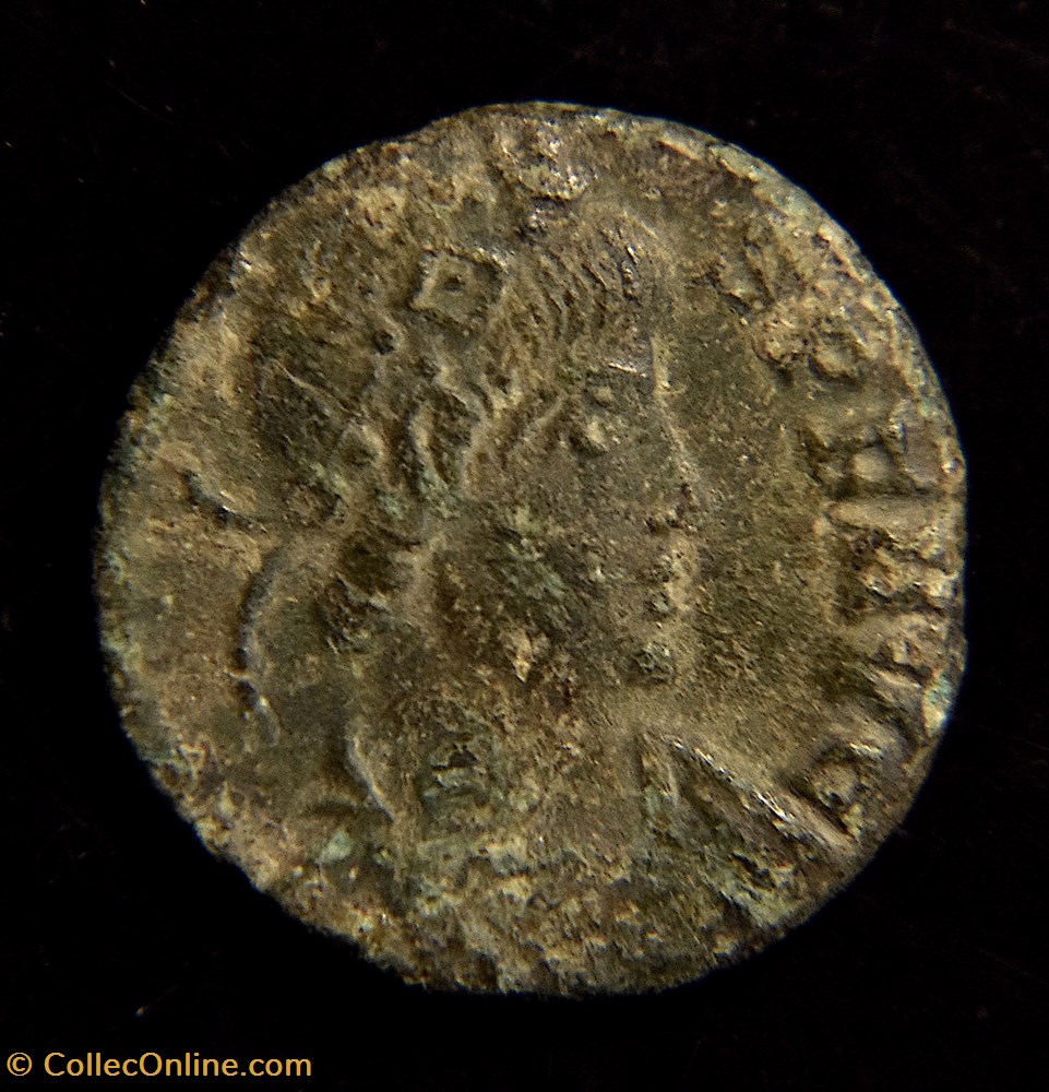 CONSTANS (335-350) Nummus Trèves - date 341/347 A.D - RIC 185 2 monnaies antiquite av jc ap romaines republicaines imperiales constans 335 350 nummus treves date 341 347 a d ric 185