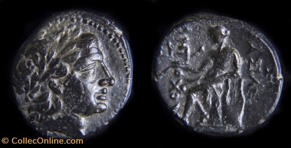 Antiochos II Théos. Royaume Séleucides de Syrie. 261-246 av. jc monnaies antiques ap grecques antiochos ii theos royaume seleucides de syrie 261 246 av jc
