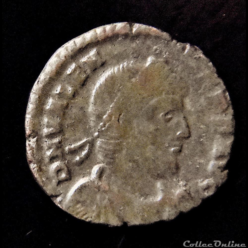 VALENS "Flavius Valens" - Nummus, 378 A.D - LYON - RIC 21 a monnaie antique jc ap romaine republicaine imperiale valens flavius valens nummus 378 a d lyon ric 21 a