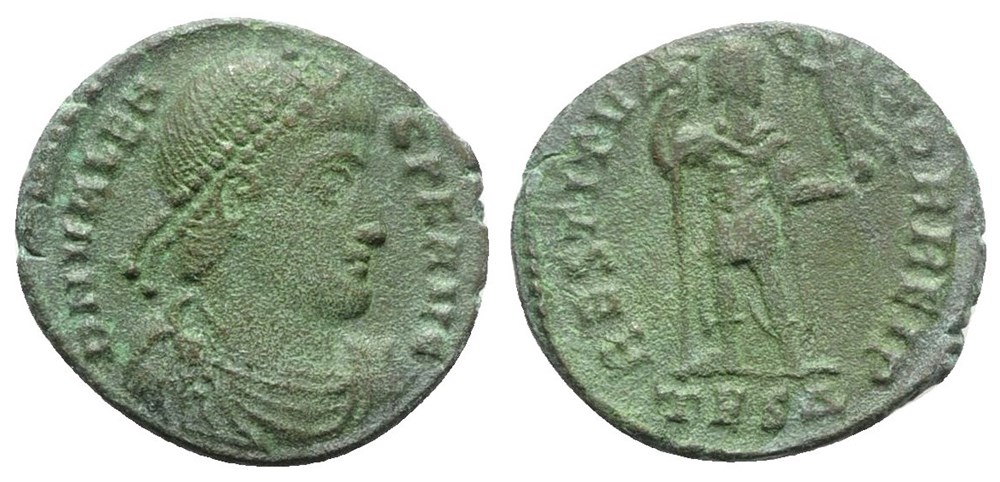 VALENS Demi-maiorina, (PB, Æ 3) monnaies antiques romaines imperiales et republicaines valens demi maiorina pb 3