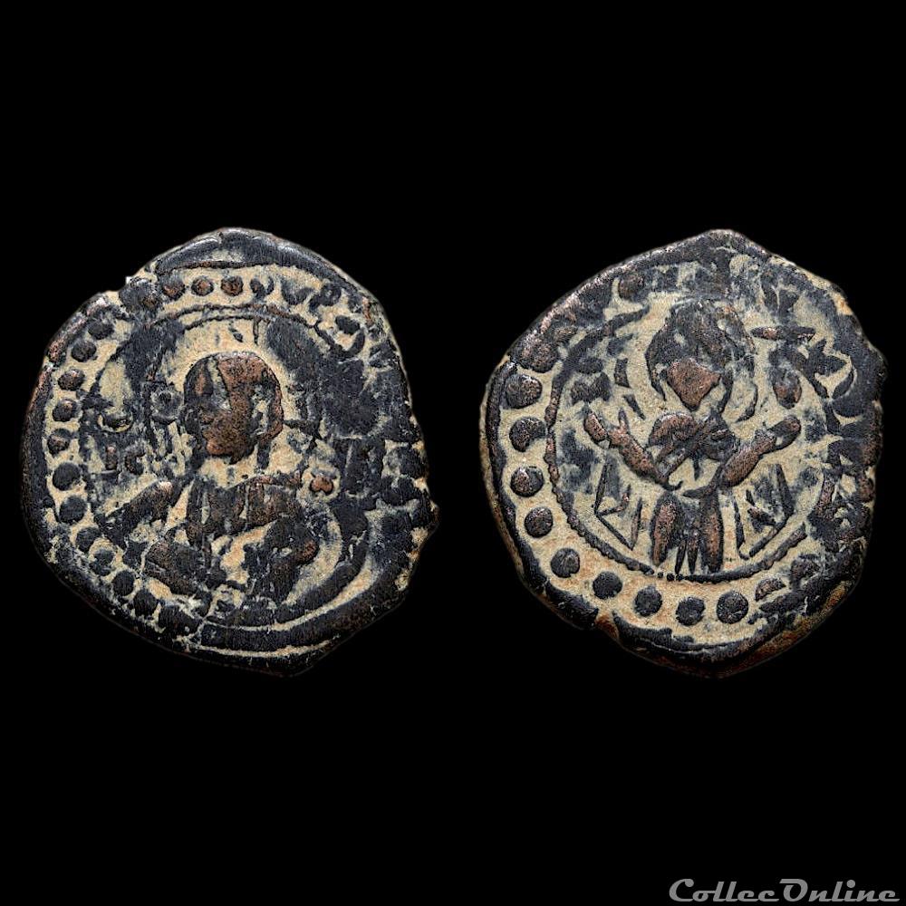 Alexis Ier (1081-1118 AD) Follis Anonyme de Classe K - Sear 1901 monnaie antique byzantine alexis ier 1081 1118 ad follis anonyme de classe k sear 1901