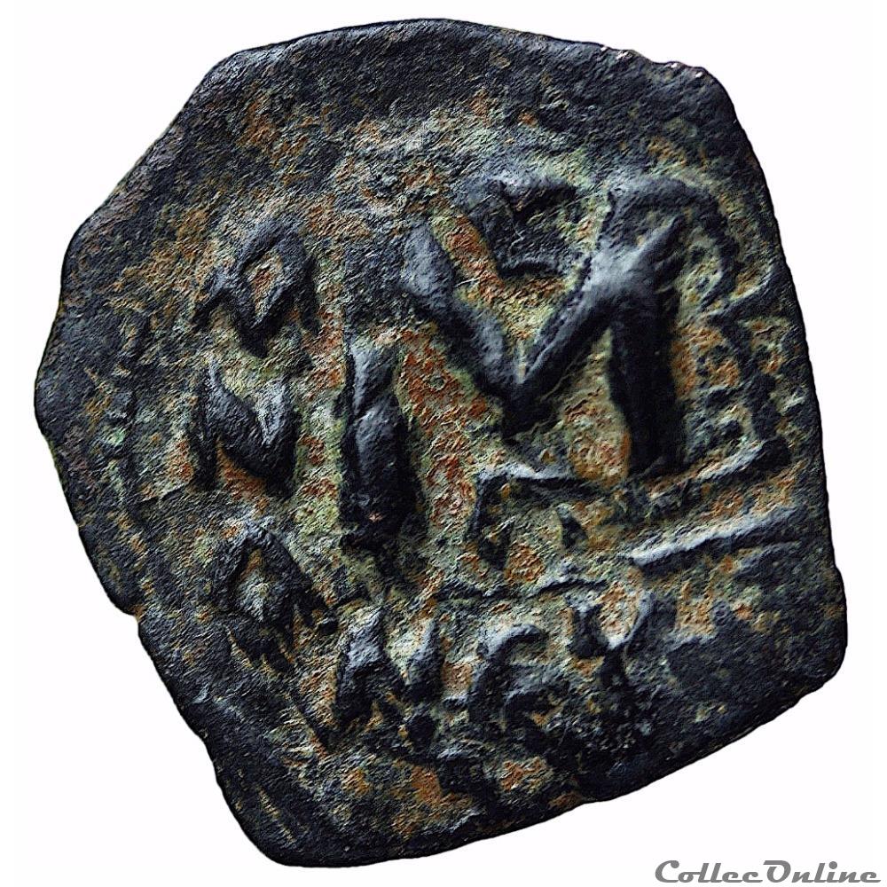 monnaie antique byzantine constans ii follis sear 1004 636 645 a d sear 1004