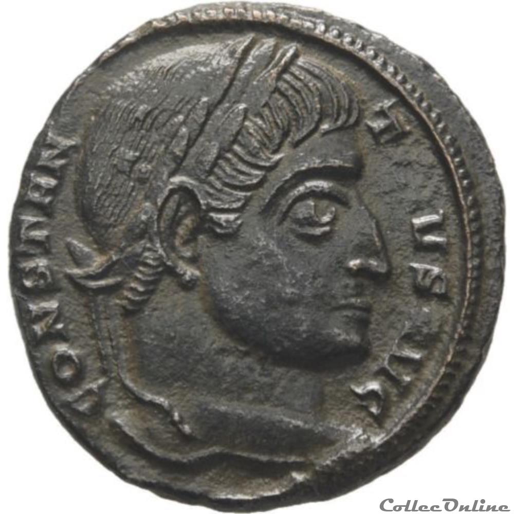 CONSTANTIN Ier (307- 337 AD) VOT XX Siscia - RIC 148 2 monnaie antique av jc ap romaine constantin ier 307 337 ad vot xx siscia ric 148