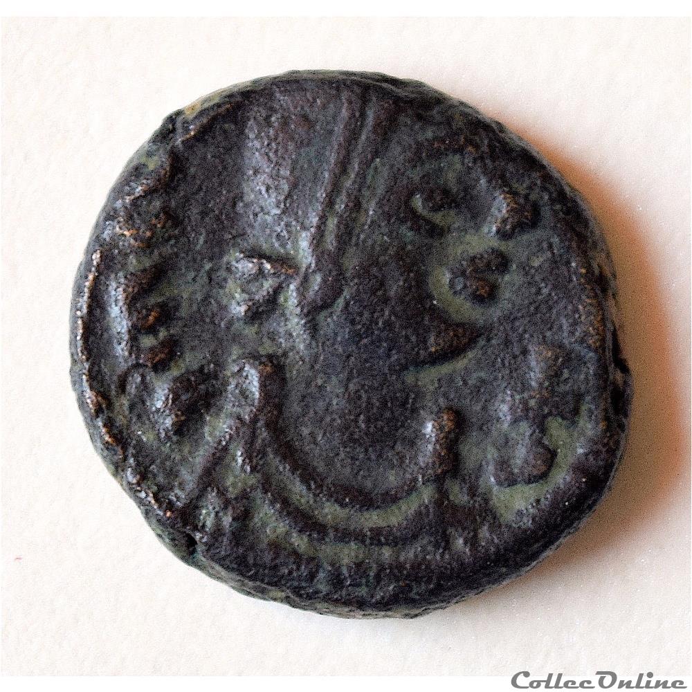 monnaie antique byzantine maurice tibere ad 582 602 12 nummis emis a alexandrie sear 545
