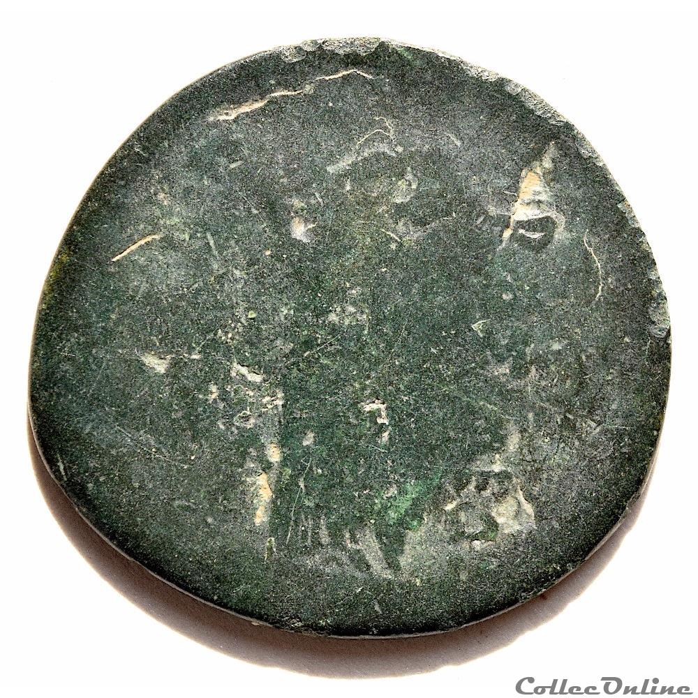 BITHYNIA AE-28 PRUSIAS Ier - (228-185 av.jc) avec 3 contremarques 2 monnaie antique grecque bithynia ae 28 prusias ier 228 185 av jc avec 3 contremarques