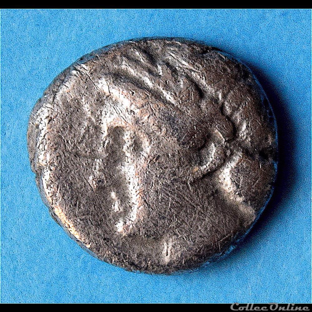 Ionia - Kolophon (BC 375-360) Diobole 2 monnaie antique grecque ionia kolophon bc 375 360 diobole