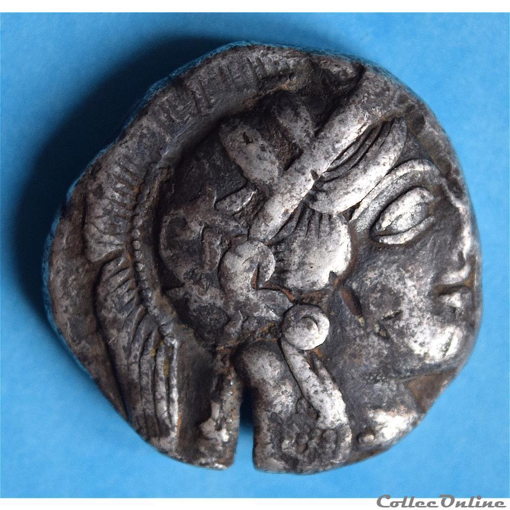 monnaies antiques grecques attique tetradrachme athenes c 480 400 av j c