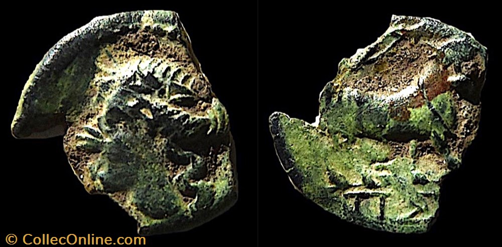 MASSALIA - MARSEILLE (IIIe - Ier siècles avant J.-C.) Petit bronze au taureau passant monnaie antique jc ap grecque massalia marseille iiie ier siecles avant j c petit bronze au taureau passant