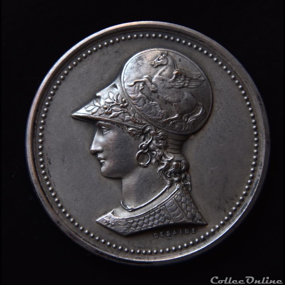 france restauration medaille de loge ecossaise le mont sinai a orient de paris par desaide