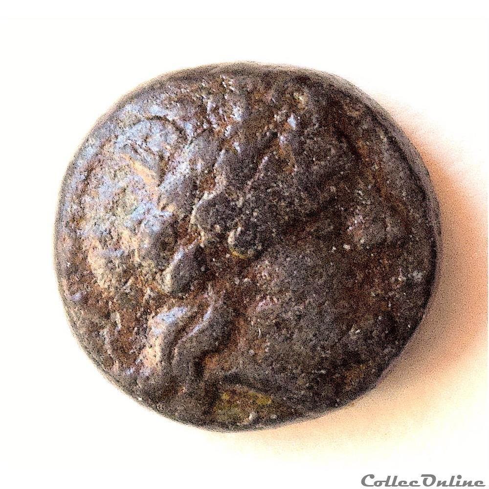 Troas Neandreia - 4ème siècle avant JC. Apollon / Maïs monnaie antique grecque troas neandreia 4eme siecle avant jc apollon mais