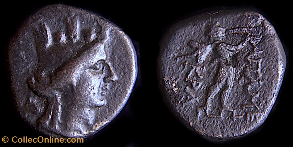 PHRYGIA, Apameia. Circa 88-40 avant JC monnaie antique grecque phrygia apameia circa 88 40 avant jc