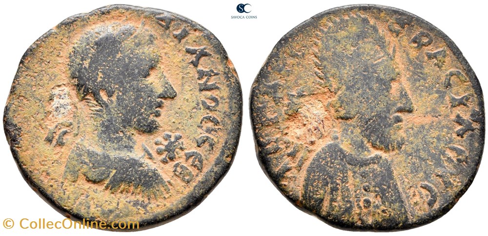 monnaies antiques av romaines provinciales gordien iii et abgar x edesse mesopotamie 239 242 apres jc