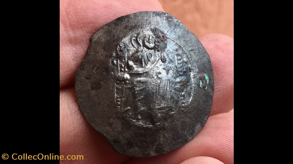 ALEXIS Ier COMNÈNE Aspron trachy Date : 1092-1118 - Constantinople - Sear 1918 2 monnaies byzantines la dynastie alexis ier comnene aspron trachy date 1092 1118 constantinople sear 1918