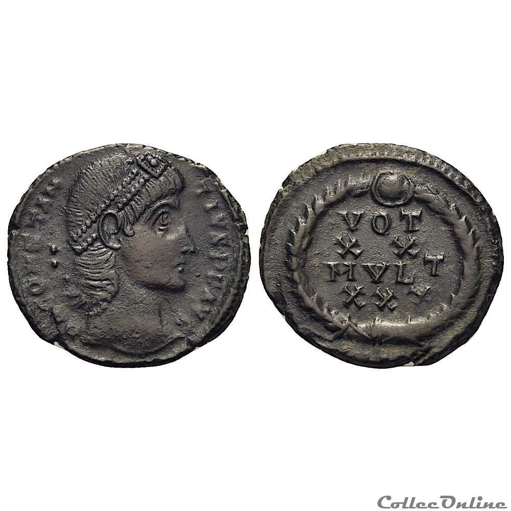 Constance II Nummus pour Antioche 347-348 A.D - RIC 113 monnaie antique romaine constance ii nummus pour antioche 347 348 a d ric 113