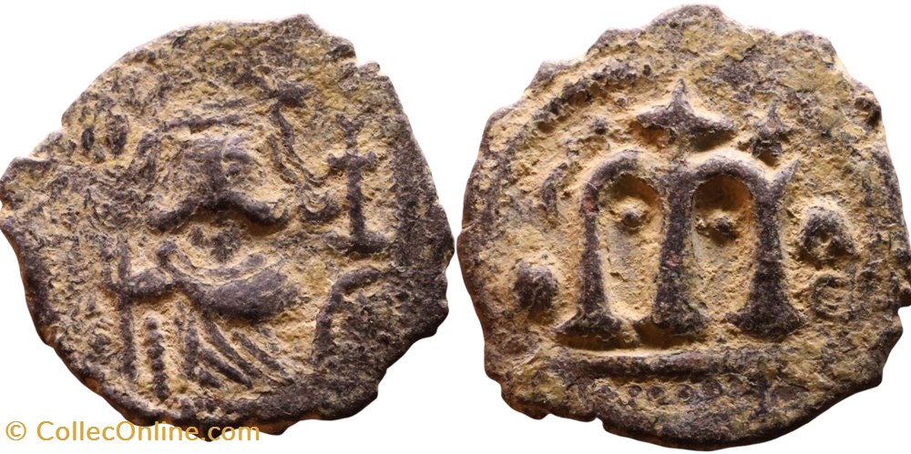 Pseudo-Damascus monnaies islamiques arab byzantine pseudo damascus