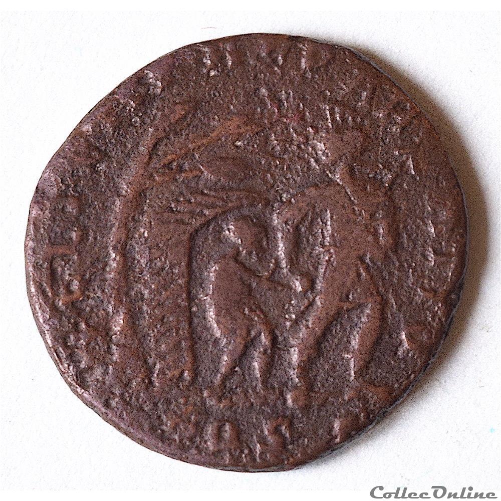 monnaie antique romaine constans maiorina aquile 348 350 a d ric 103