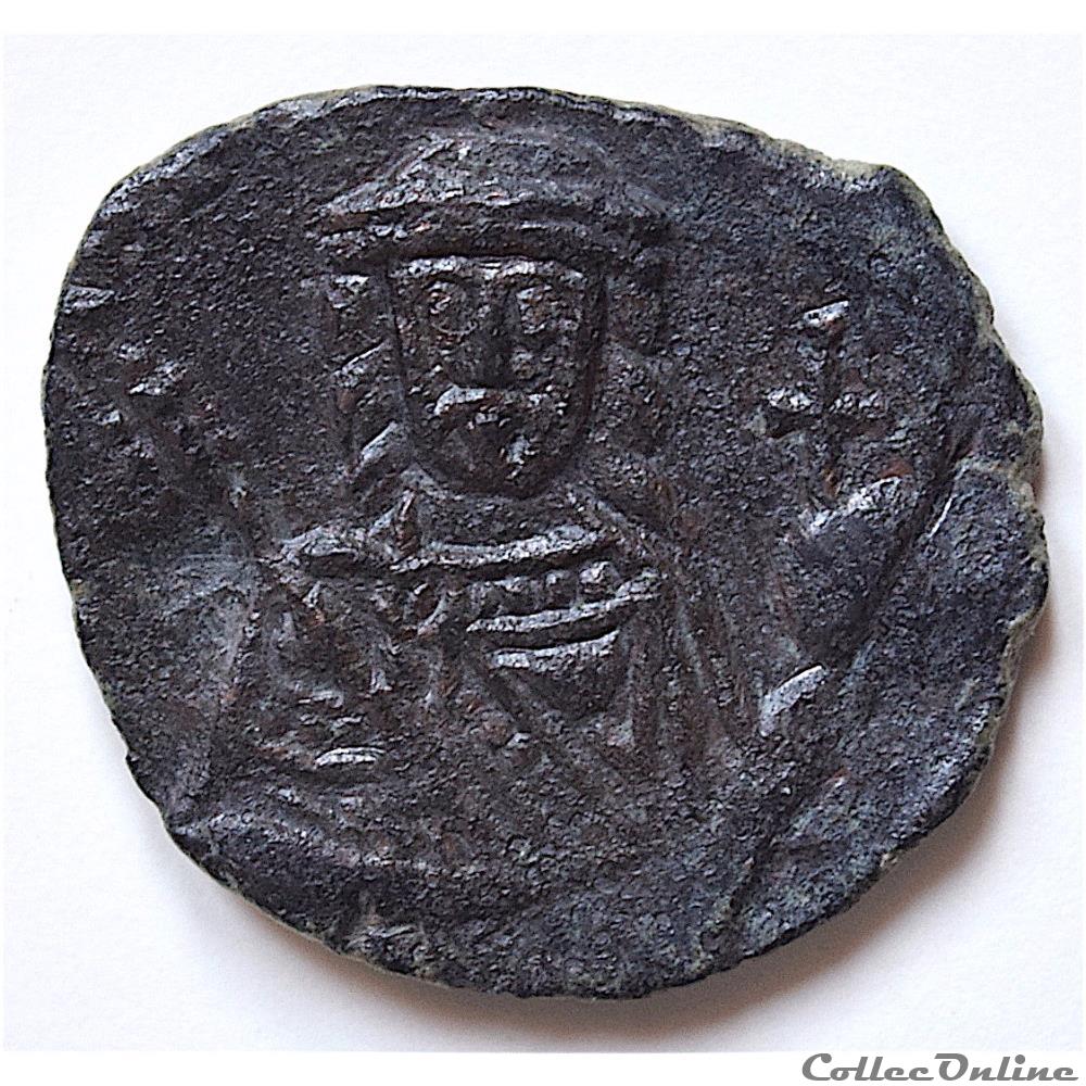 Constantin VII et Romain I, Follis, Constantinople Sear 1760 2 monnaie antique byzantine constantin vii et romain i follis constantinople sear 1760