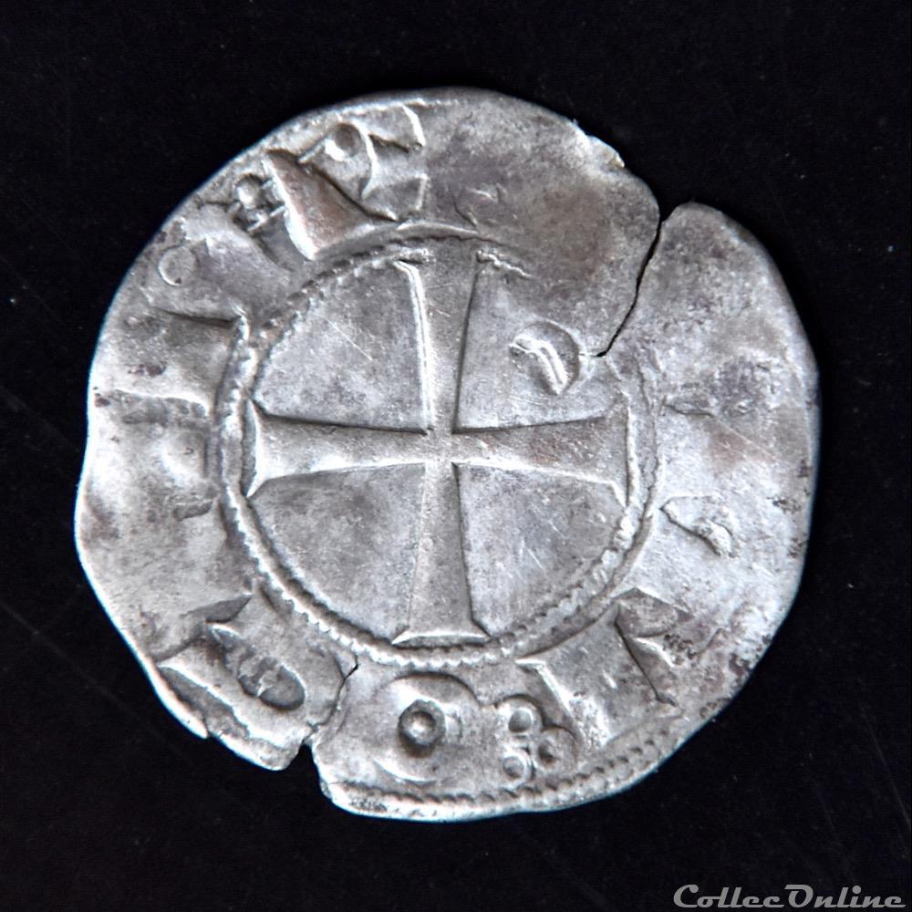 Principauté d'Antioche - Bohémond III - Denier (1149-1163) 3 monnaie feodale etat latin orient principaute antioche bohemond iii denier 1149 1163
