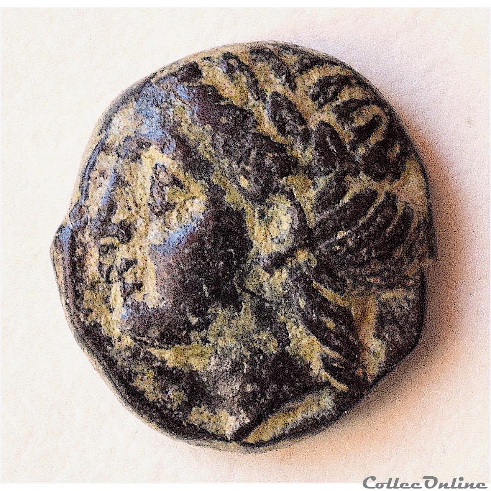 monnaie antique av jc grecque carie halicarnasse bc 400 380 ae 11 apollo a la lyre